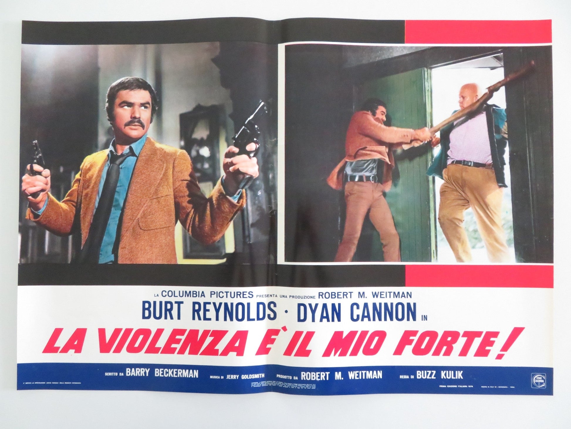 SHAMUS - G ITALIAN FOTOBUSTA POSTER BURT REYNOLDS DYAN CANNON 1973 Rendezvous Cinema Movie posters