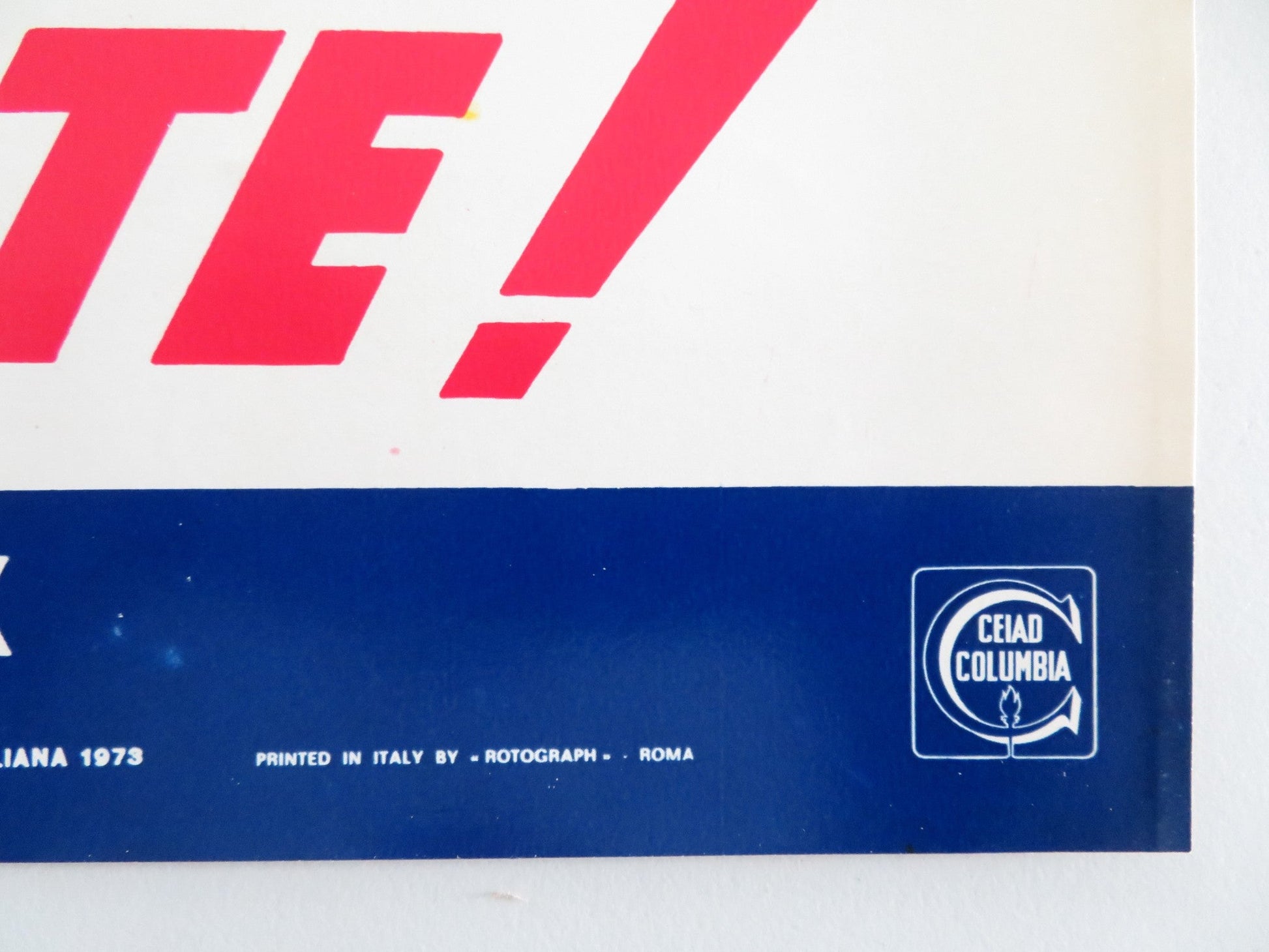 SHAMUS - G ITALIAN FOTOBUSTA POSTER BURT REYNOLDS DYAN CANNON 1973 Rendezvous Cinema Movie posters