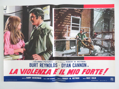 SHAMUS - H ITALIAN FOTOBUSTA POSTER BURT REYNOLDS DYAN CANNON 1973 Rendezvous Cinema Movie posters