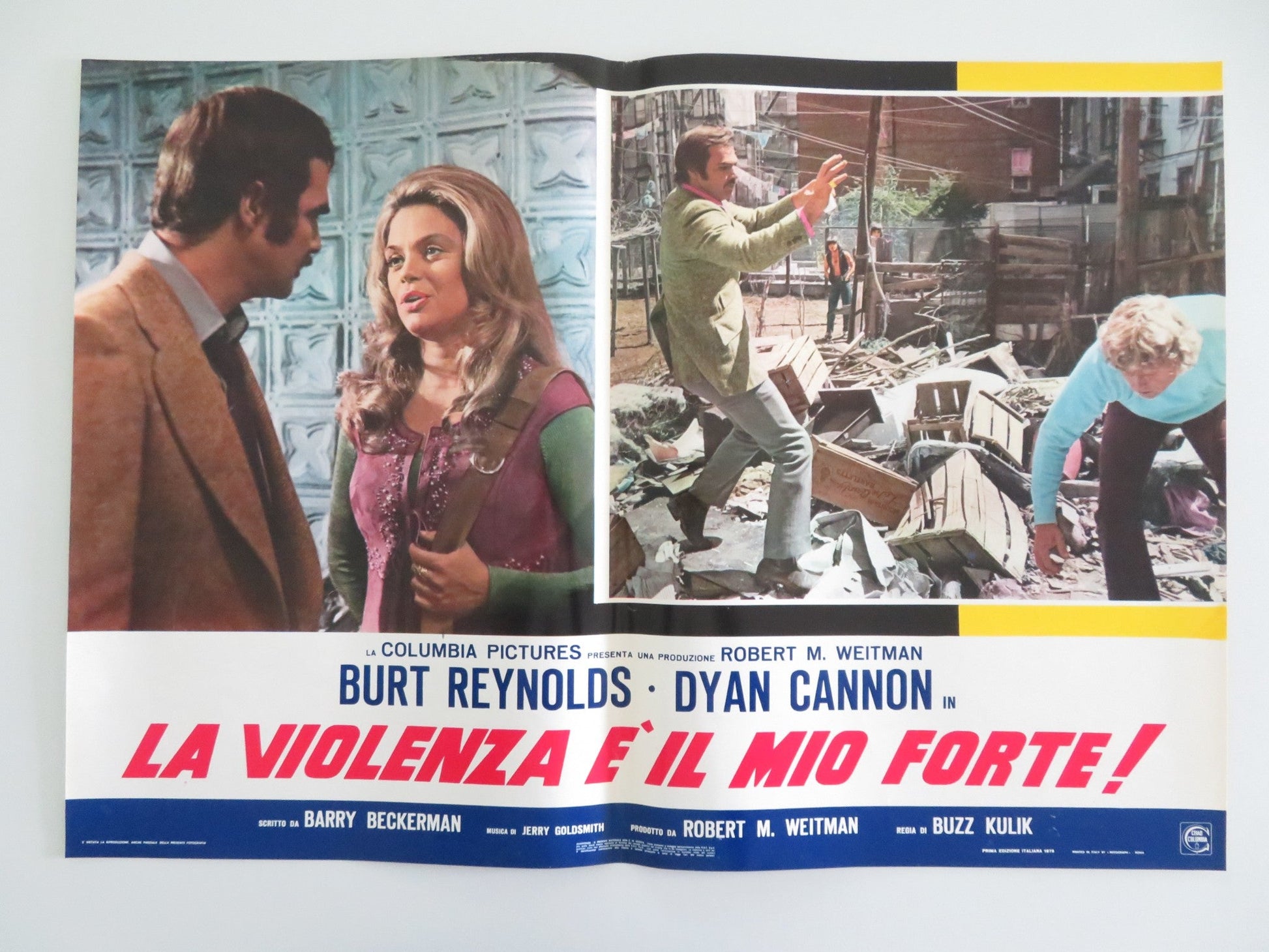 SHAMUS - I ITALIAN FOTOBUSTA POSTER BURT REYNOLDS DYAN CANNON 1973 Rendezvous Cinema Movie posters