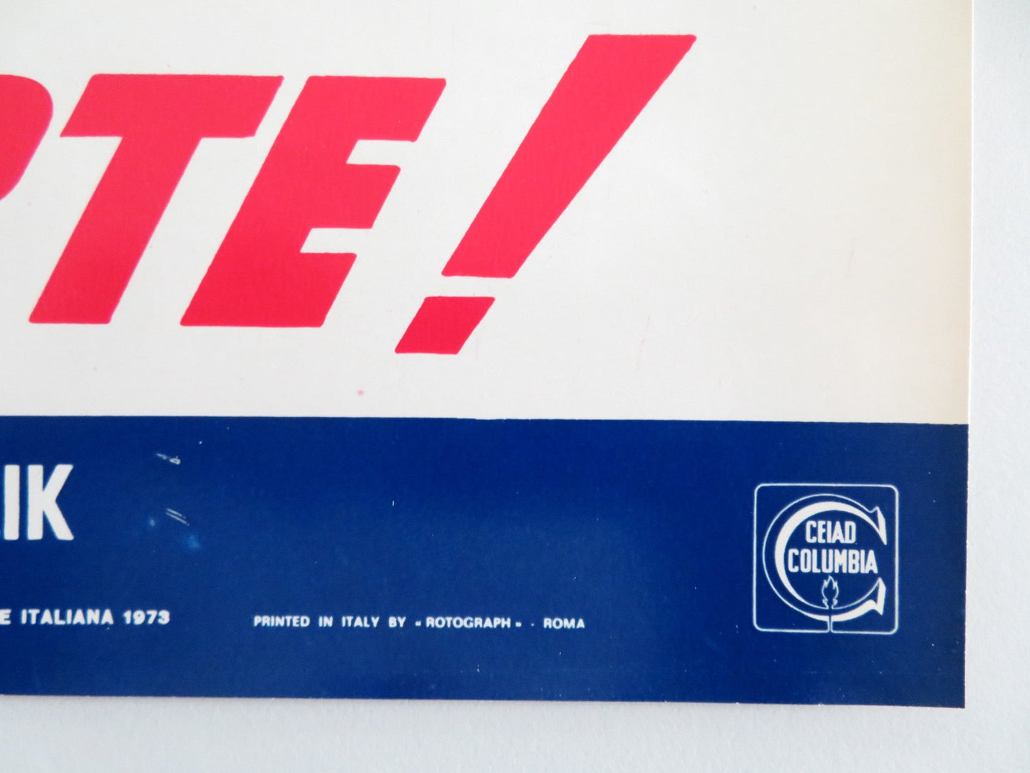 SHAMUS - I ITALIAN FOTOBUSTA POSTER BURT REYNOLDS DYAN CANNON 1973 Rendezvous Cinema Movie posters