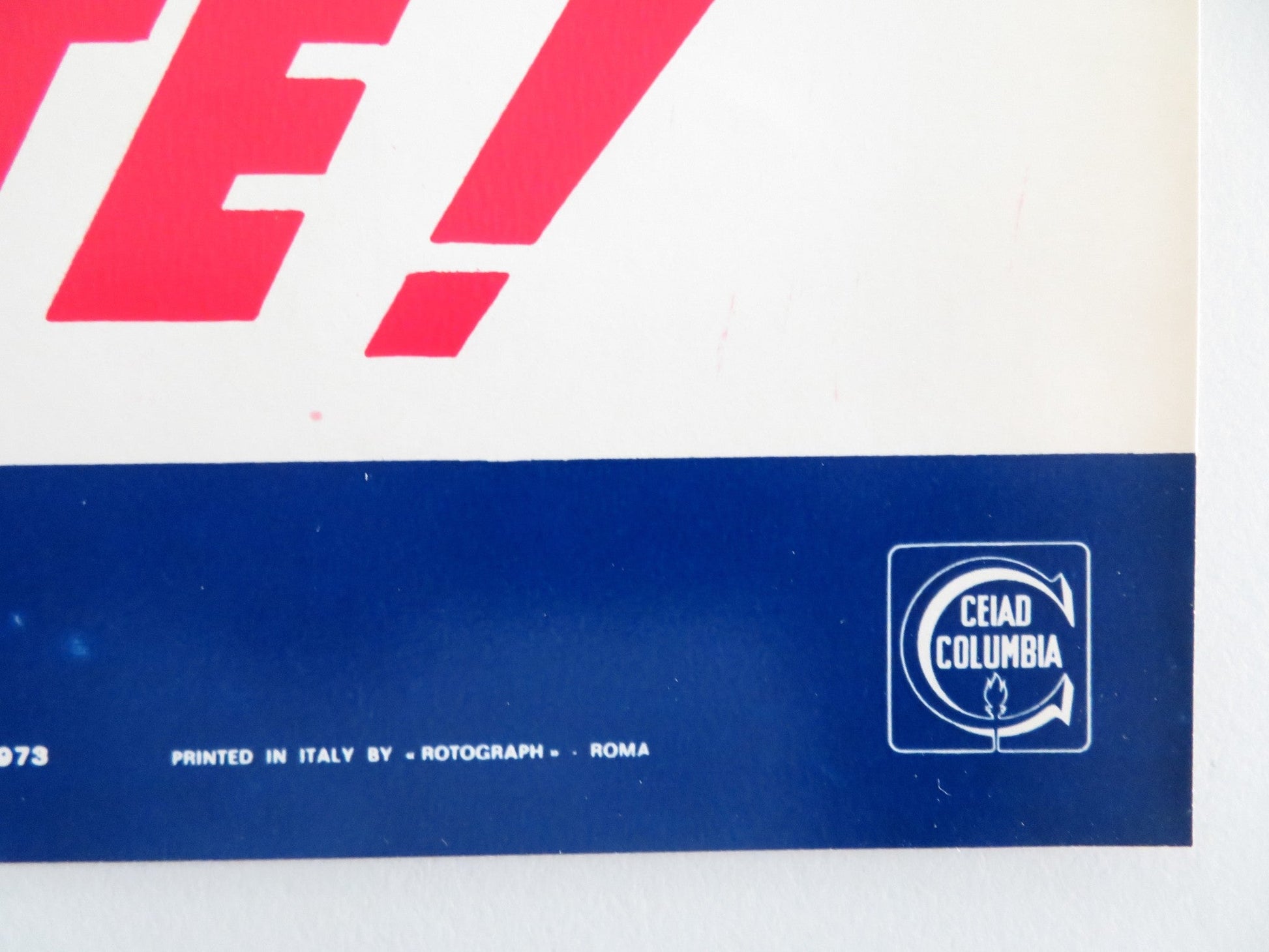 SHAMUS - J ITALIAN FOTOBUSTA POSTER BURT REYNOLDS DYAN CANNON 1973 Rendezvous Cinema Movie posters