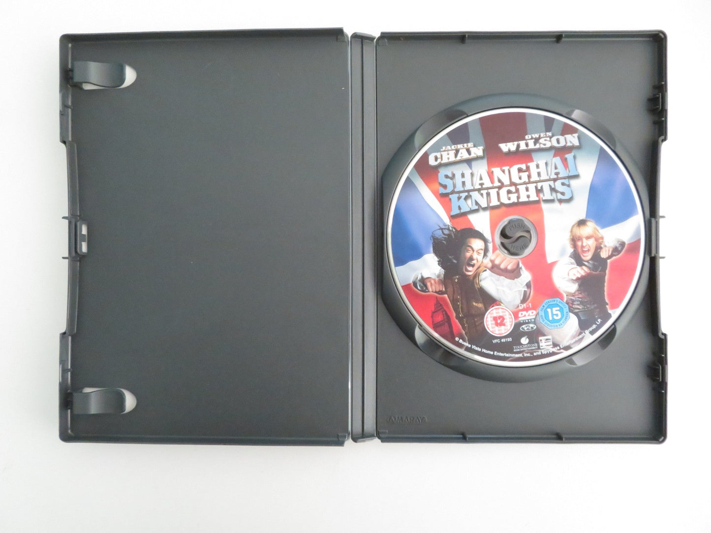 Shanghai Knights (DVD) Jackie Chan Owen Wilson 2003 Region 2 Movie posters