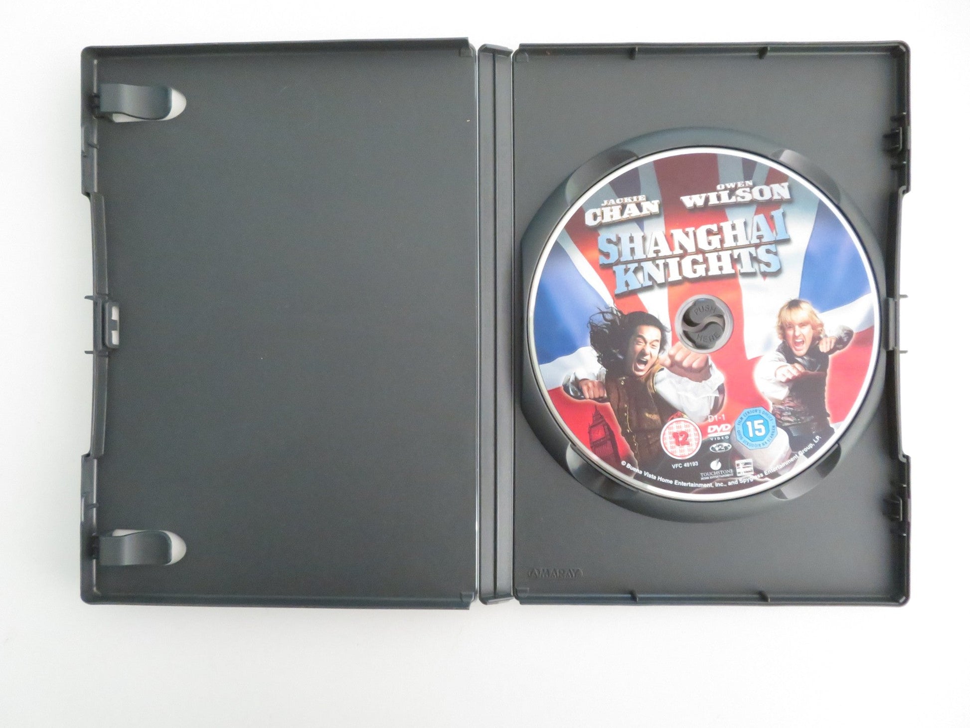 Shanghai Knights (DVD) Jackie Chan Owen Wilson 2003 Region 2 Movie posters