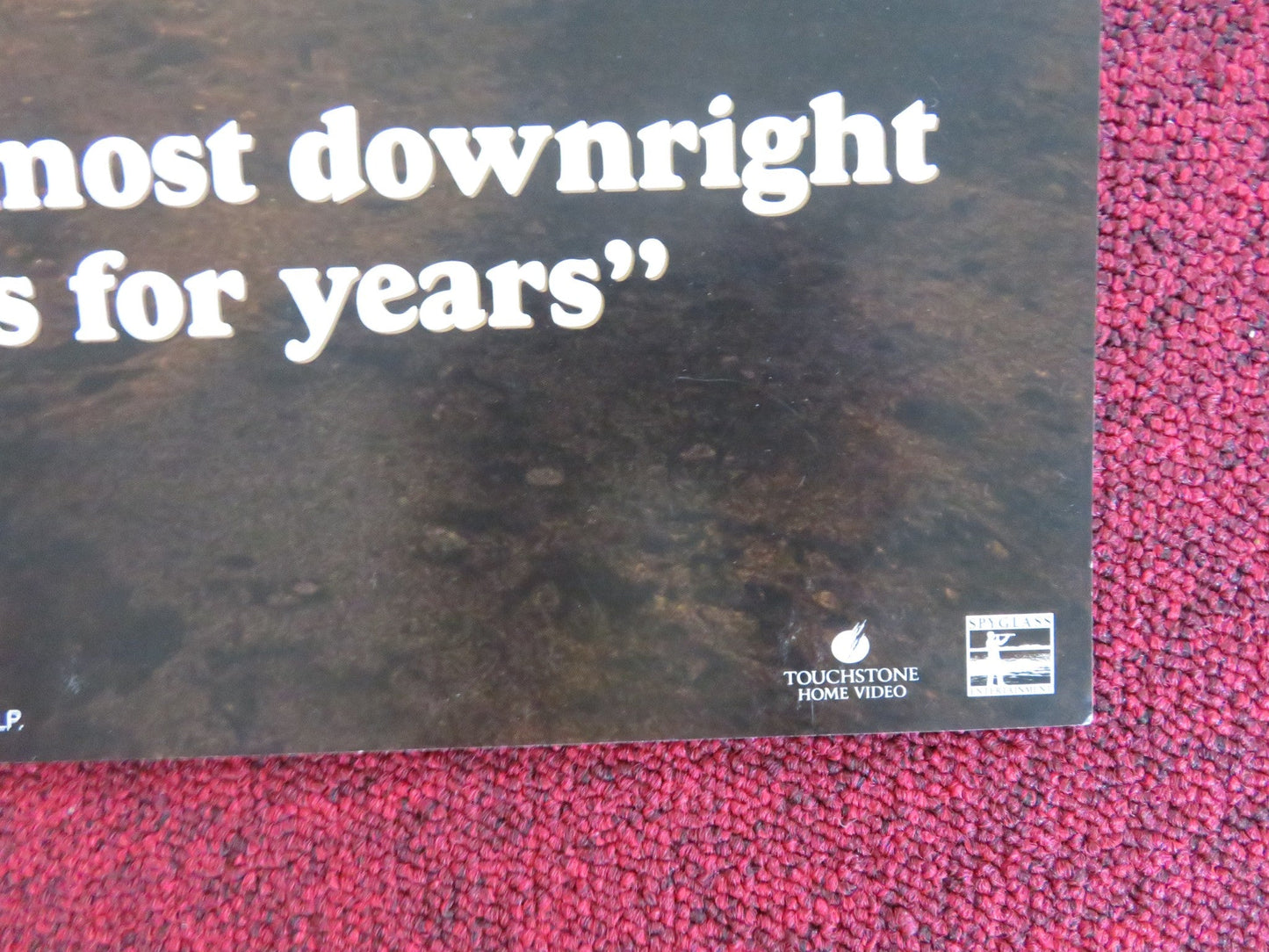 SHANGHAI NOON VHS VIDEO POSTER JACKIE CHAN OWEN WILSON 2000 Rendezvous Cinema Movie posters