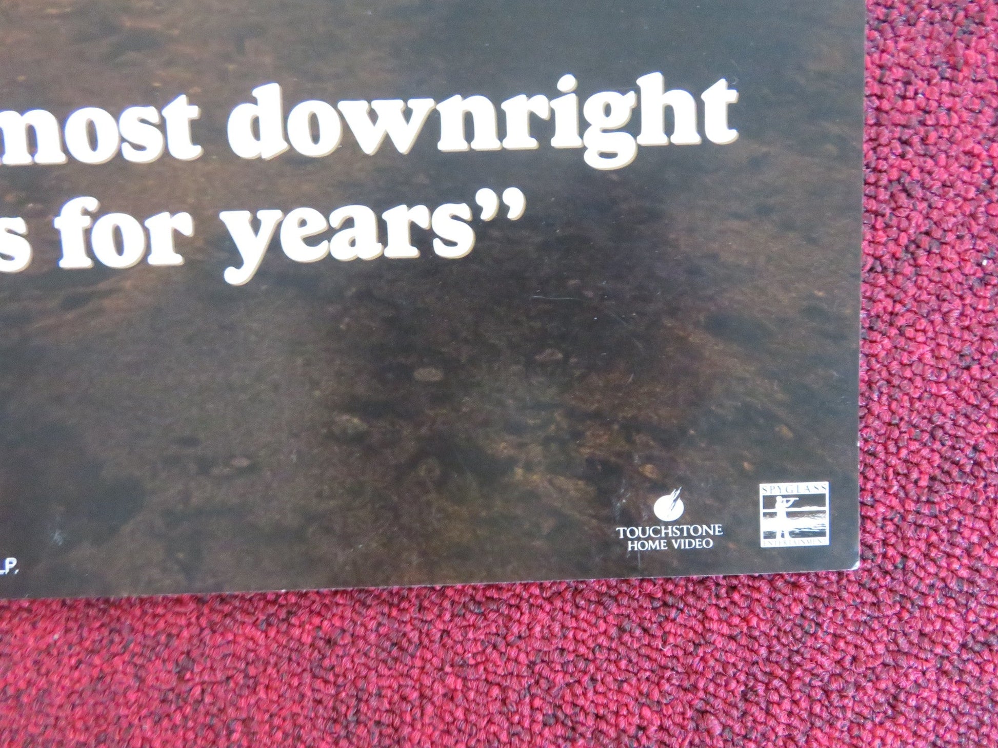 SHANGHAI NOON VHS VIDEO POSTER JACKIE CHAN OWEN WILSON 2000 Rendezvous Cinema Movie posters