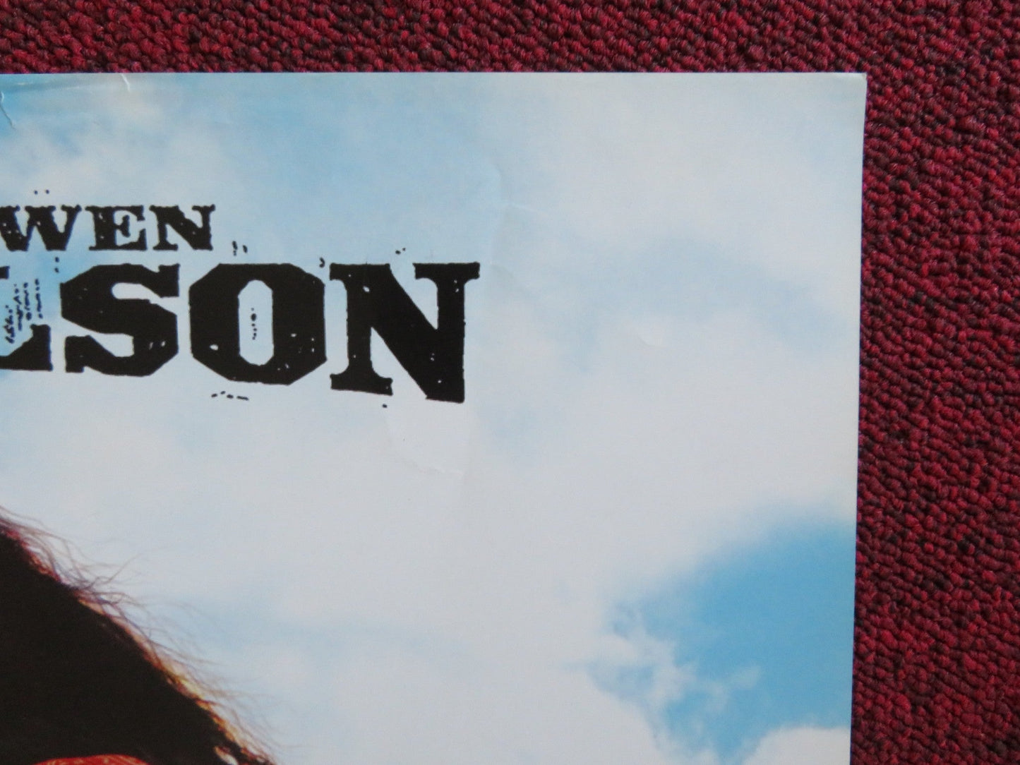 SHANGHAI NOON VHS VIDEO POSTER JACKIE CHAN OWEN WILSON 2000 Rendezvous Cinema Movie posters