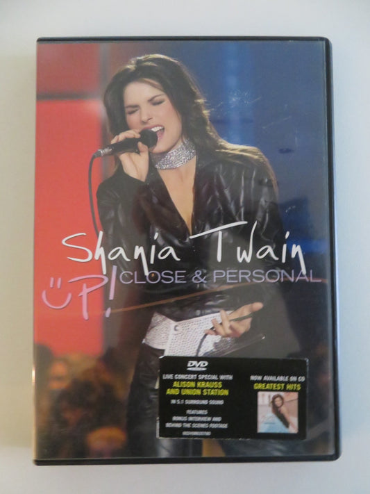 SHANIA TWAIN: UP! CLOSE AND PERSONAL (DVD) SHANIA TWAIN ALISON KRAUSS 2004 Movie posters
