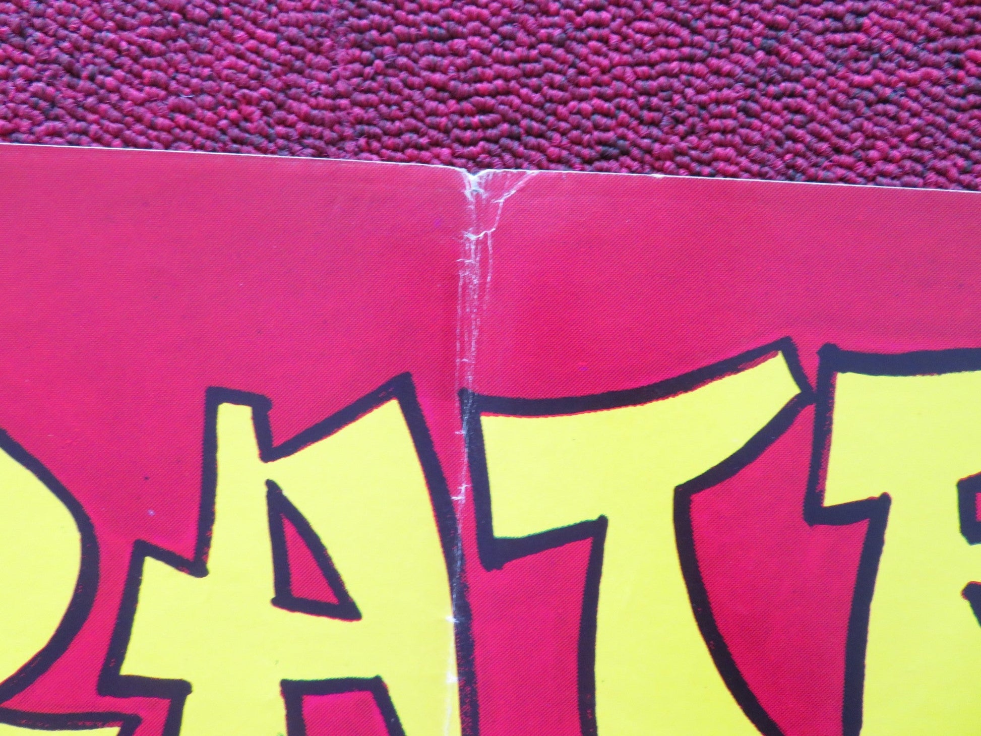 SHAO LIN MARTIAL ARTS DANISH POSTER ROLLED SHENG FU KUAN - CHUN CHI 1975 Rendezvous Cinema Movie posters