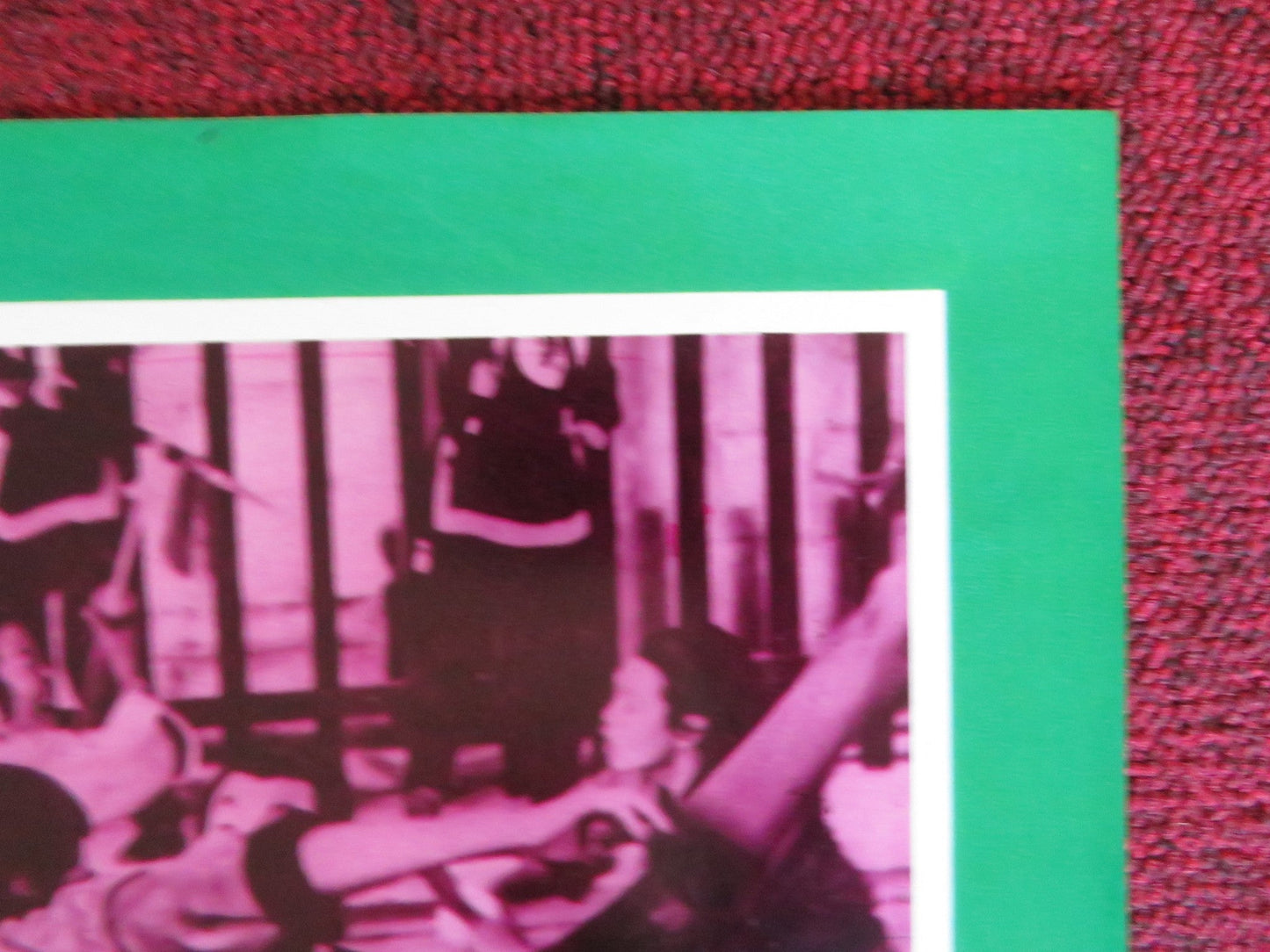 SHAOLIN TEMPLE - B ITALIAN FOTOBUSTA POSTER ALEXANDER SENG NORAL WALL 1978 Rendezvous Cinema Movie posters