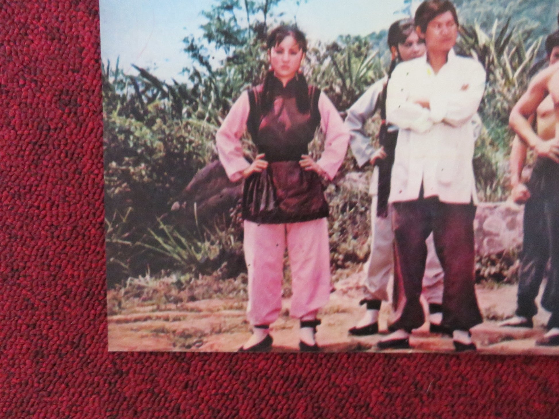 SHAOLIN TEMPLE - D ITALIAN FOTOBUSTA POSTER ALEXANDER SENG NORAL WALL 1978 Rendezvous Cinema Movie posters