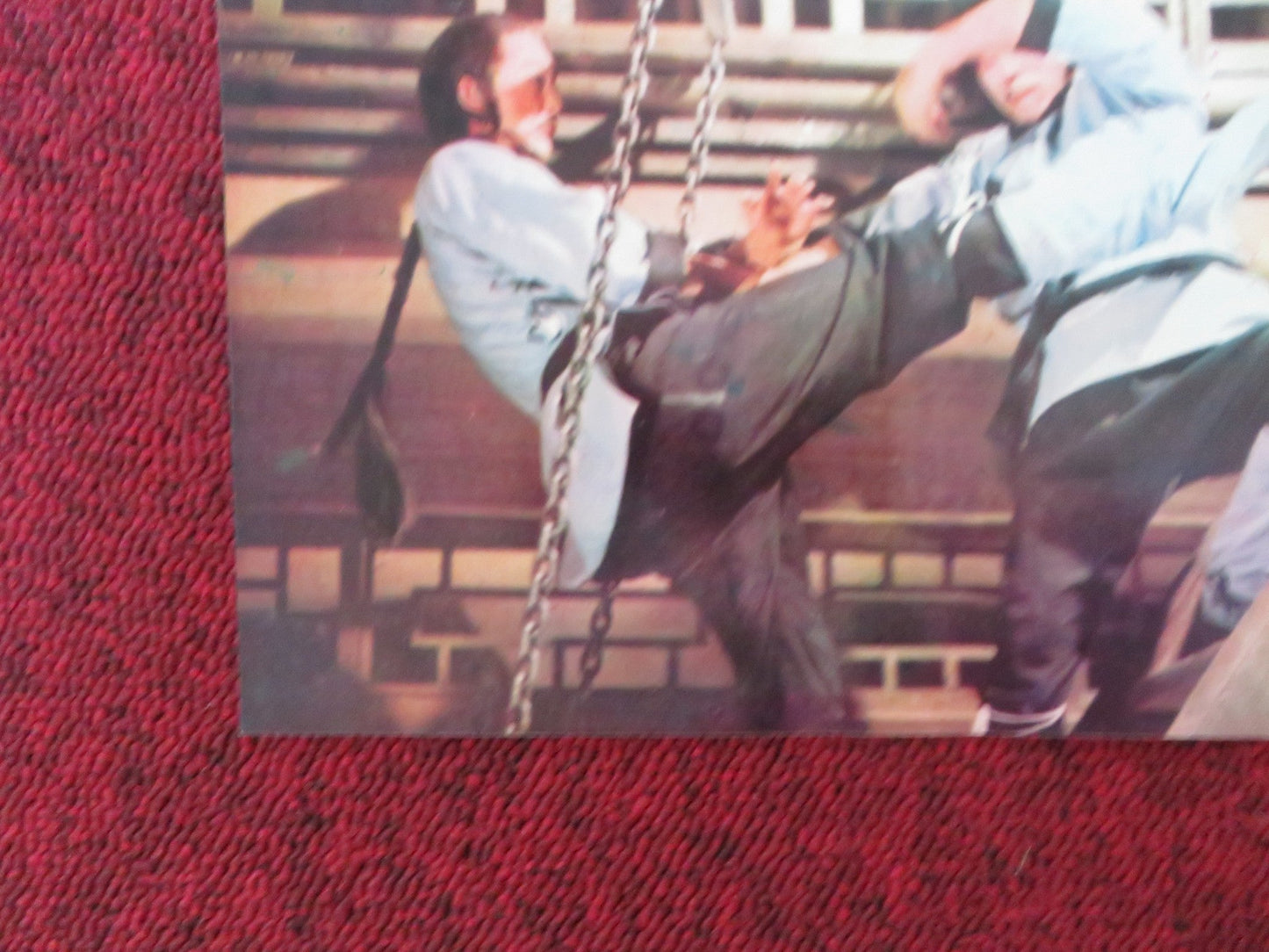 SHAOLIN TEMPLE - E ITALIAN FOTOBUSTA POSTER ALEXANDER SENG NORAL WALL 1978 Rendezvous Cinema Movie posters