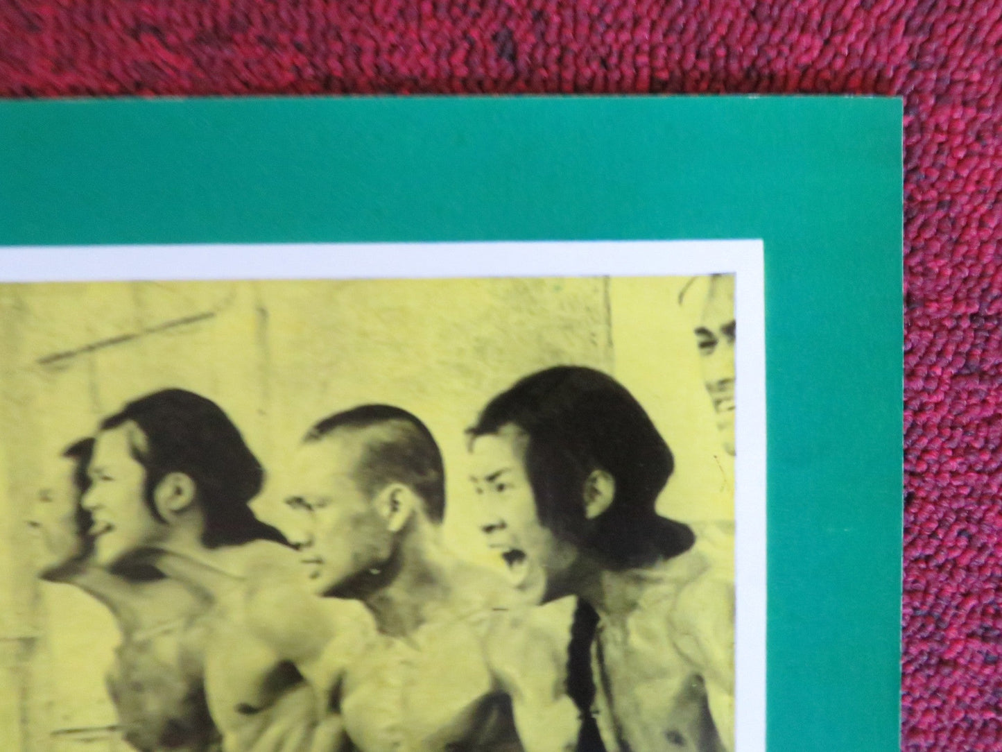 SHAOLIN TEMPLE - G ITALIAN FOTOBUSTA POSTER ALEXANDER SENG NORAL WALL 1978 Rendezvous Cinema Movie posters