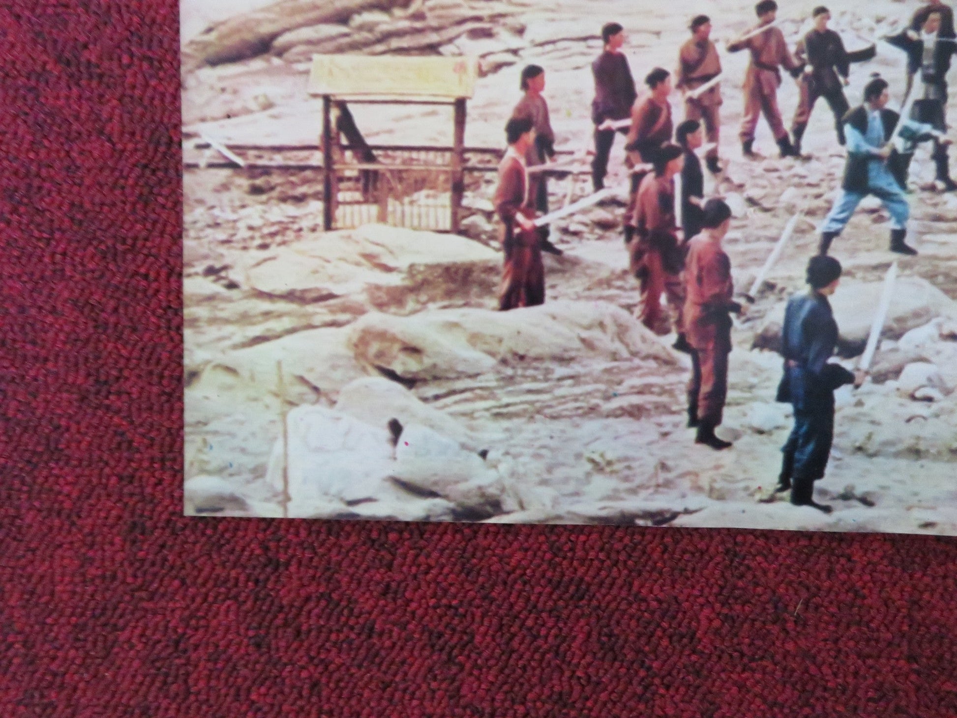 SHAOLIN TEMPLE - G ITALIAN FOTOBUSTA POSTER ALEXANDER SENG NORAL WALL 1978 Rendezvous Cinema Movie posters