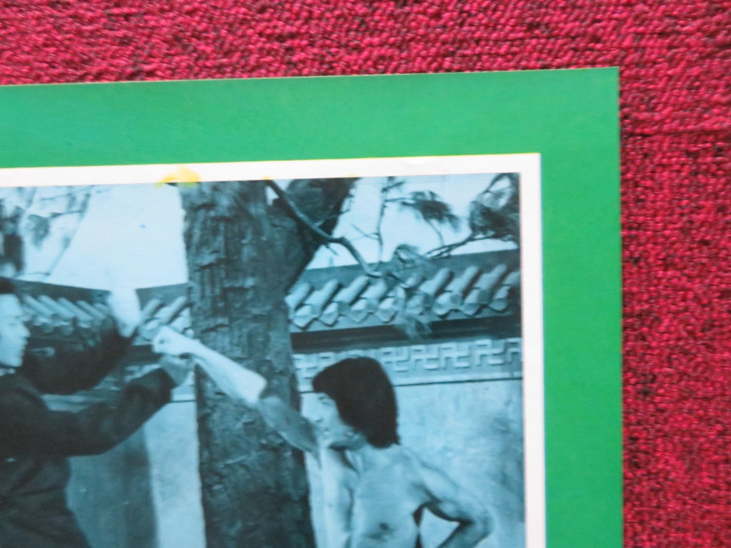 SHAOLIN TEMPLE - H ITALIAN FOTOBUSTA POSTER ALEXANDER SENG NORA WALL 1978 Rendezvous Cinema Movie posters