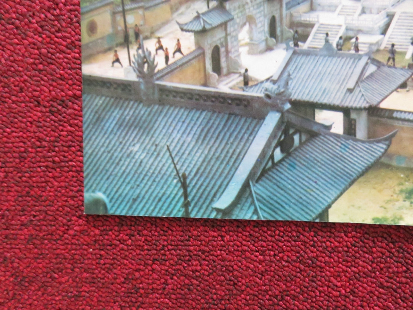 SHAOLIN TEMPLE - H ITALIAN FOTOBUSTA POSTER ALEXANDER SENG NORA WALL 1978 Rendezvous Cinema Movie posters