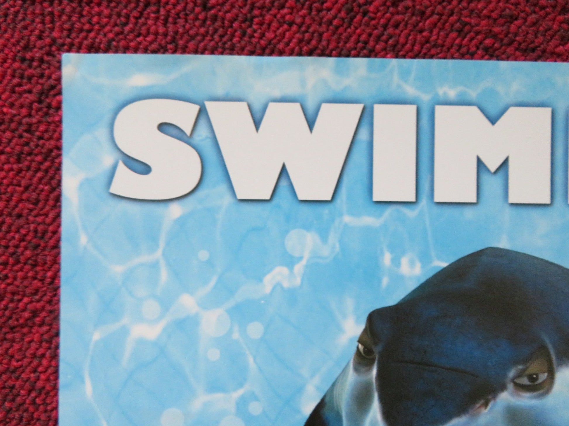 SHARK TALE DVD POSTER WILL SMITH ROBERT DE NIRO 2004 Rendezvous Cinema Movie posters