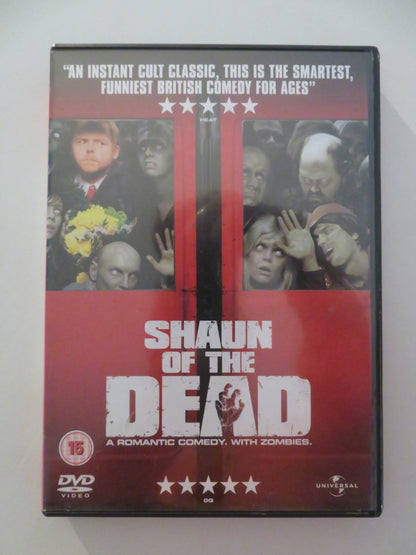 SHAUN OF THE DEAD (DVD) SIMON PEGG NICK FROST 2004 REGION 2 Movie posters