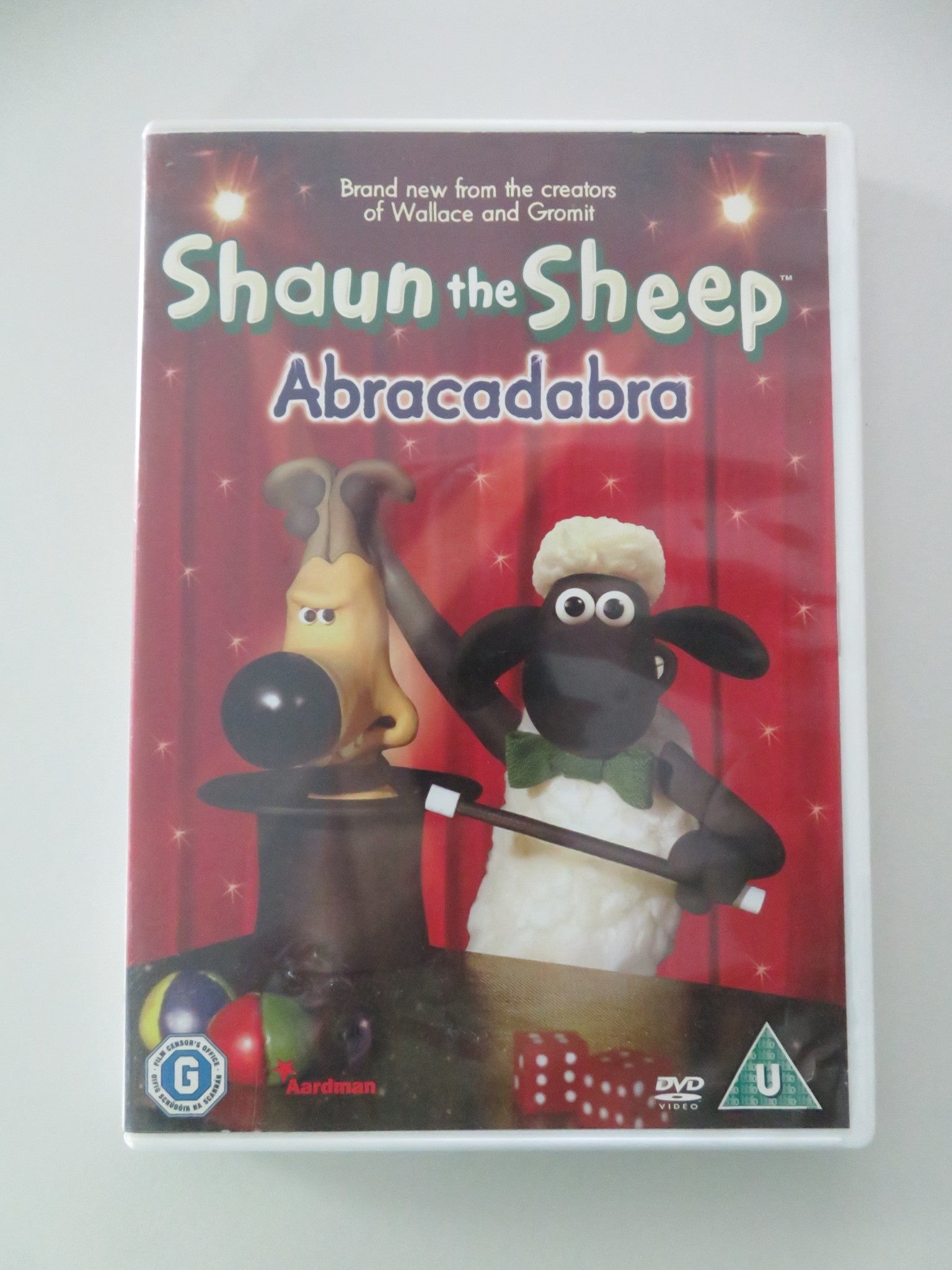 SHAUN THE SHEEP: ABRACADABRA (DVD) JUSTIN FLETCHER JOHN SPARKES 2008 REGION 2 Movie posters
