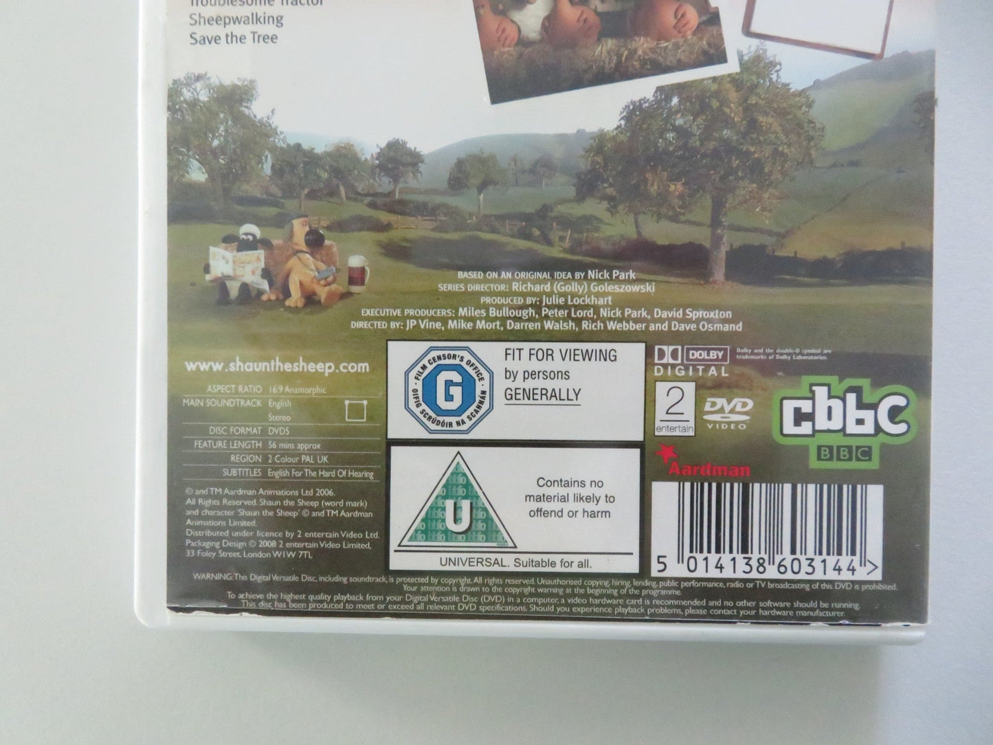 SHAUN THE SHEEP: ABRACADABRA (DVD) JUSTIN FLETCHER JOHN SPARKES 2008 REGION 2 Movie posters