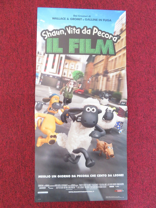 SHAUN THE SHEEP MOVIE ITALIAN LOCANDINA POSTER JUSTIN FLETCHER OMID DJALILI 2015 Rendezvous Cinema Movie posters