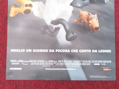 SHAUN THE SHEEP MOVIE ITALIAN LOCANDINA POSTER JUSTIN FLETCHER OMID DJALILI 2015 Rendezvous Cinema Movie posters