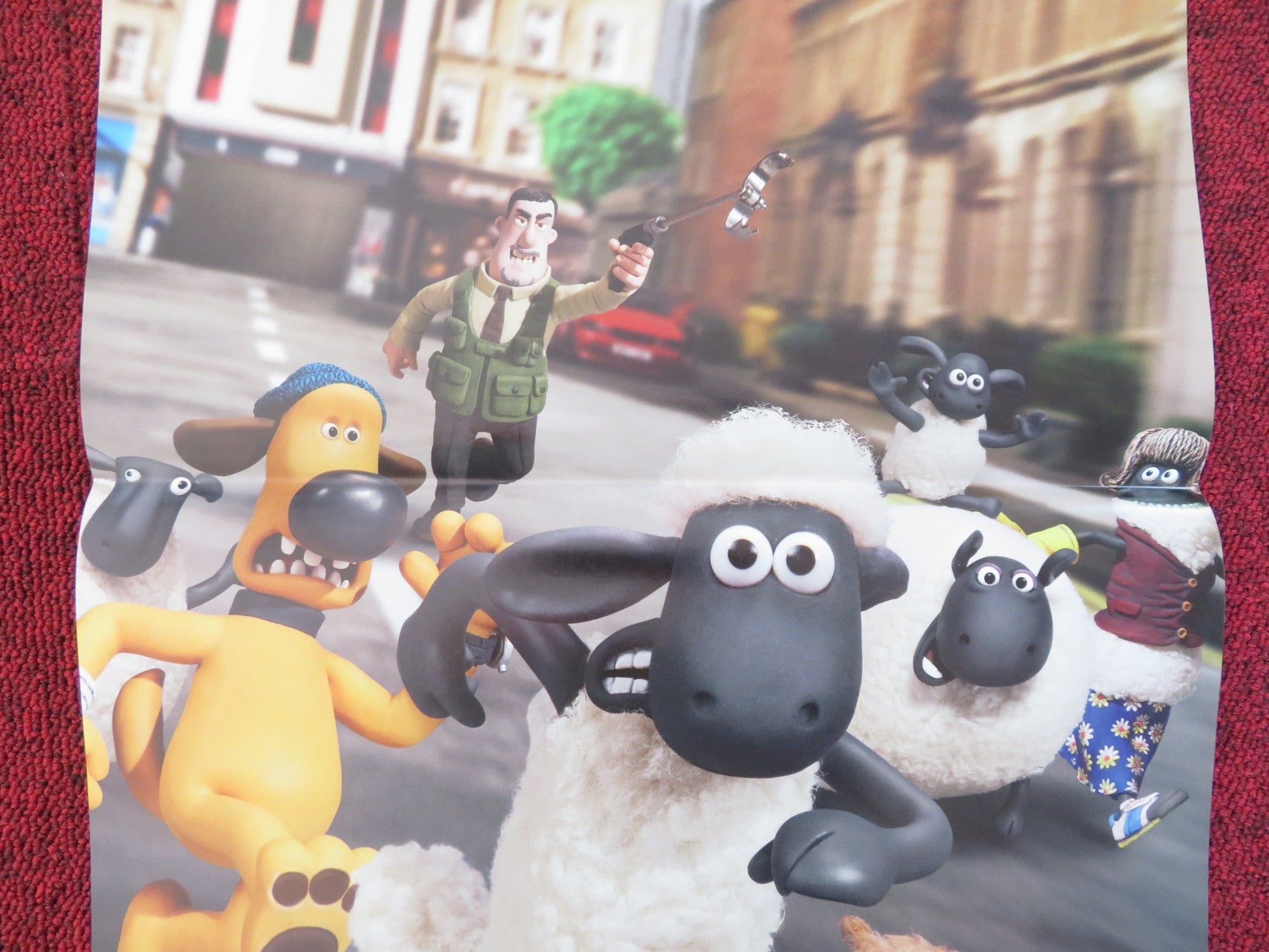 SHAUN THE SHEEP MOVIE ITALIAN LOCANDINA POSTER JUSTIN FLETCHER OMID DJALILI 2015 Rendezvous Cinema Movie posters