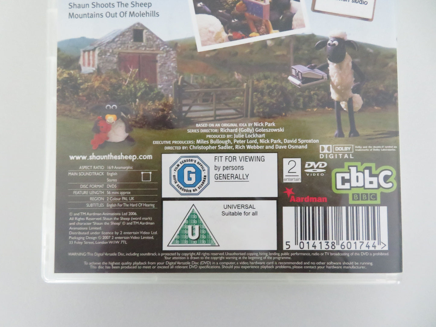 Shaun the Sheep - Off The Baa! (DVD) Justin Fletcher 2007 Region 2 Movie posters