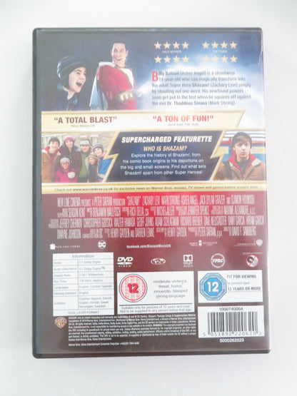 Shazam! (DVD) DC Zachary Levi Mark Strong Asher Angel 2019 Region 2 Movie posters