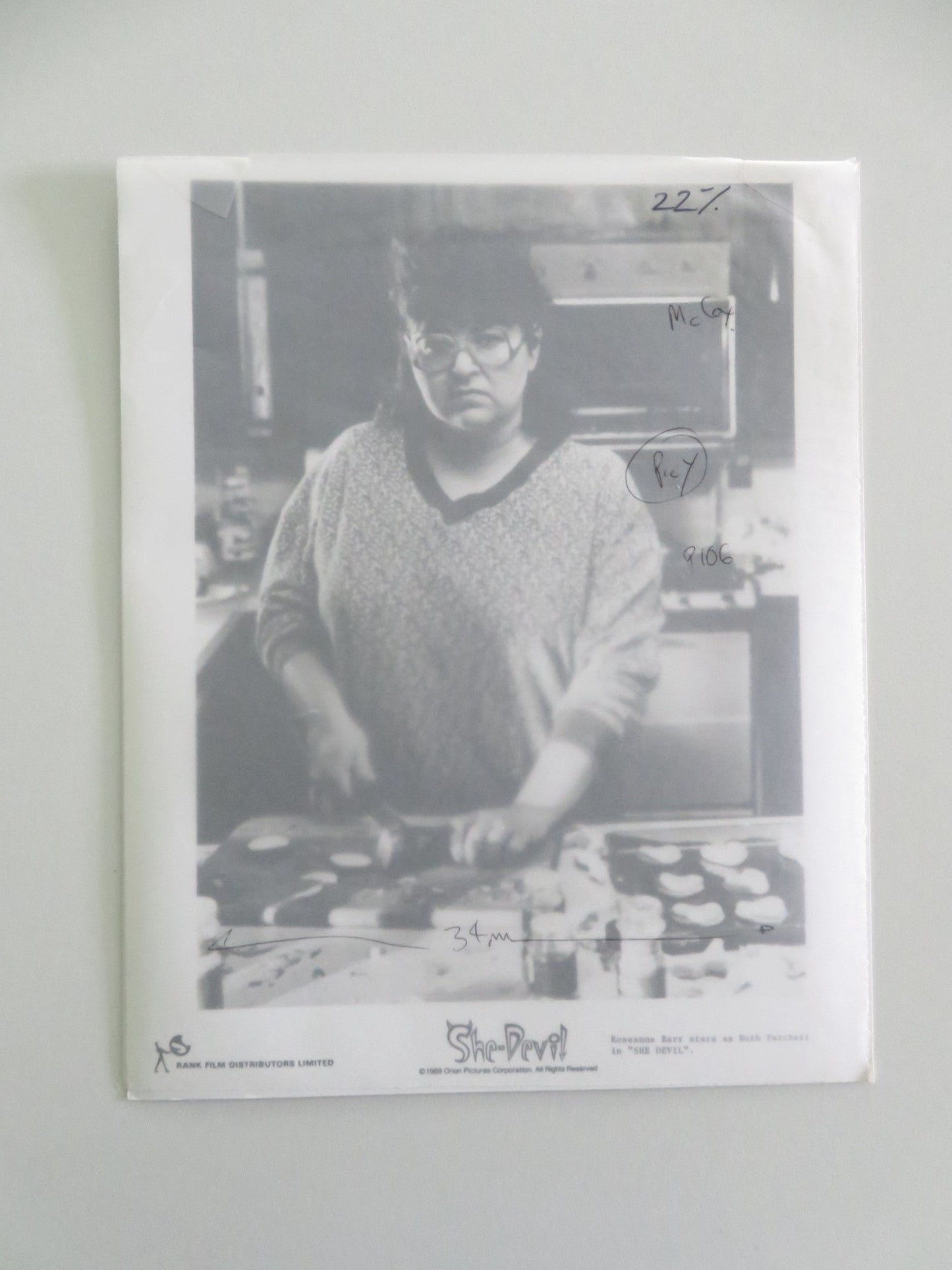 SHE - DEVIL MOVIE STILL PHOTO LOT OF 10 ROSEANNE BARR MERYL STREEP 1989 Movie posters