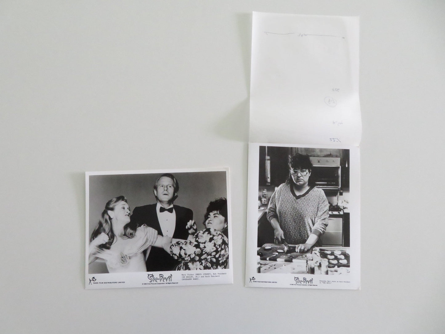 SHE - DEVIL MOVIE STILL PHOTO LOT OF 10 ROSEANNE BARR MERYL STREEP 1989 Movie posters