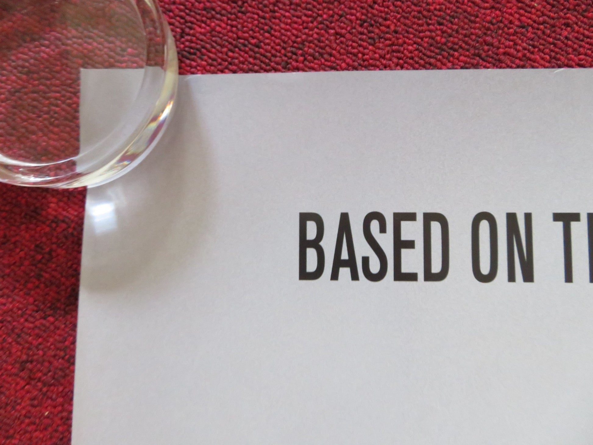 SHE SAID UK QUAD ROLLED POSTER LOLA PETTICREW KATHERINE LAHEEN 2022 Rendezvous Cinema Movie posters