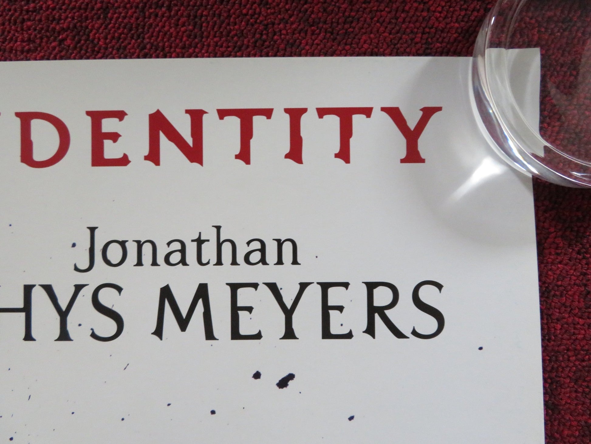 SHELTER / 6 SOULS UK QUAD ROLLED POSTER JULIANNE MOORE JONATHAN RHYS MEYER 2010 Rendezvous Cinema Movie posters