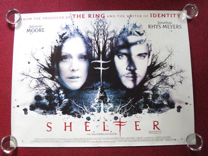 SHELTER / 6 SOULS UK QUAD ROLLED POSTER JULIANNE MOORE JONATHAN RHYS MEYER 2010 Rendezvous Cinema Movie posters