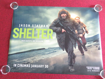 Shelter UK Quad Rolled Poster Jason Statham Bill Nighy 2026 Movie posters