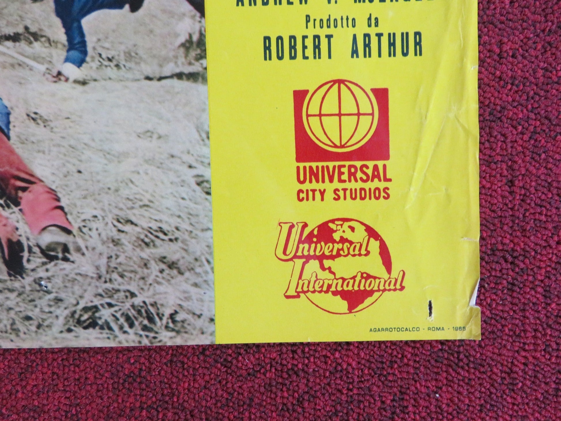 SHENANDOAH - B ITALIAN FOTOBUSTA POSTER JAMES STEWART DOUG MCCLURE 1965 Rendezvous Cinema Movie posters