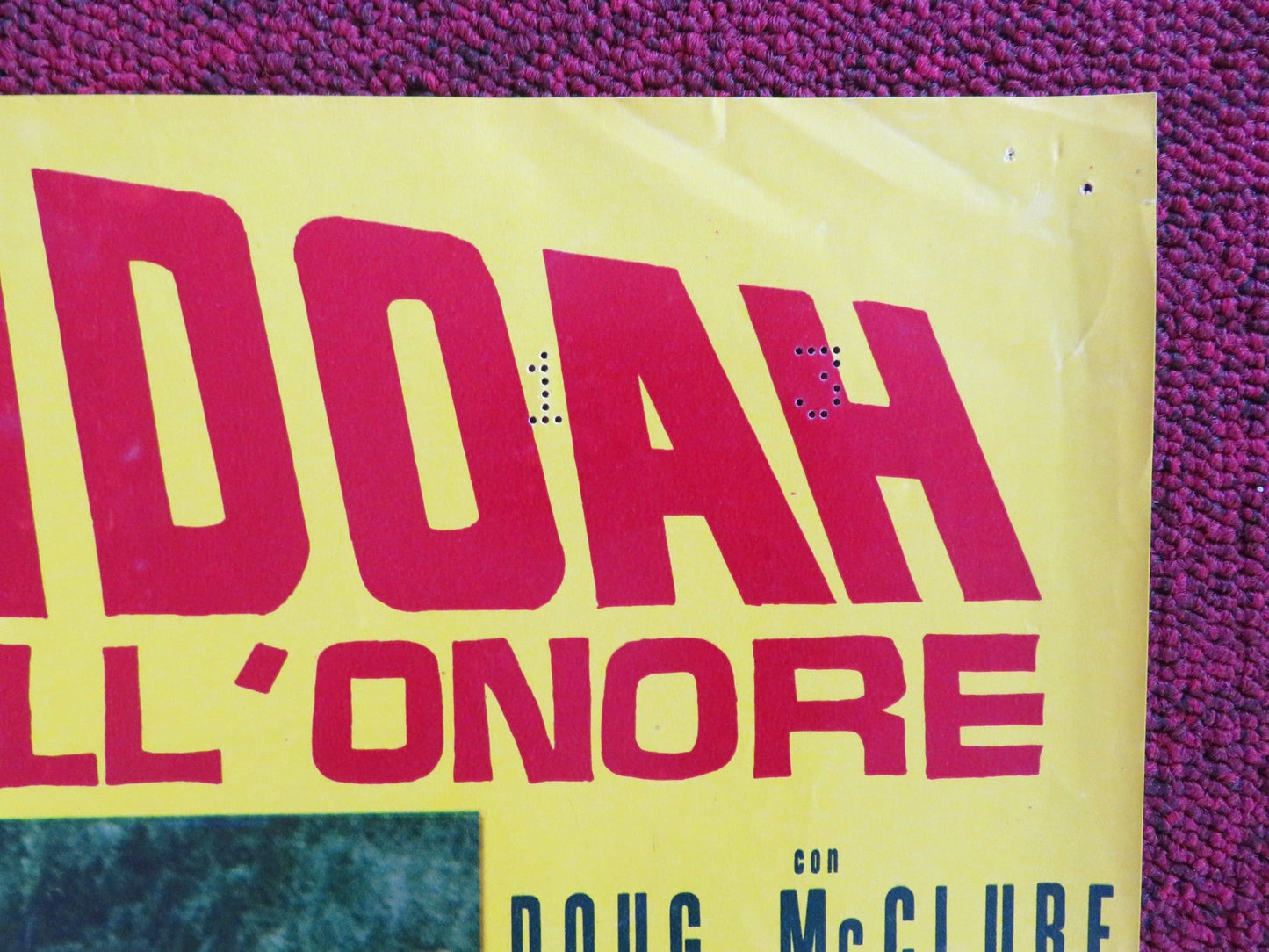 SHENANDOAH - B ITALIAN FOTOBUSTA POSTER JAMES STEWART DOUG MCCLURE 1965 Rendezvous Cinema Movie posters