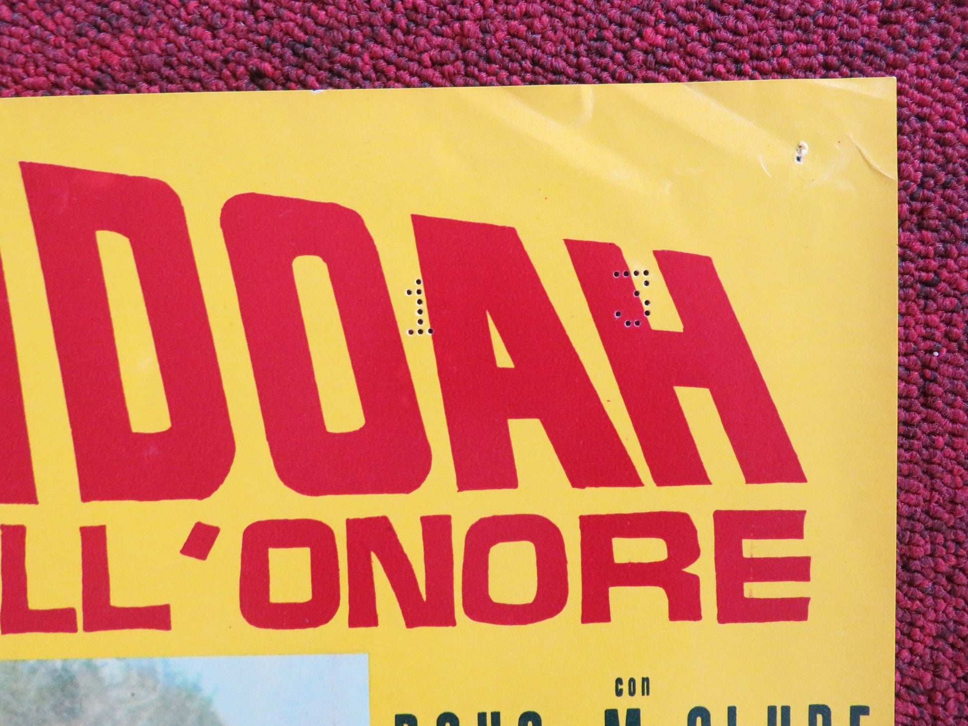 SHENANDOAH - C ITALIAN FOTOBUSTA POSTER JAMES STEWART DOUG MCCLURE 1965 Rendezvous Cinema Movie posters