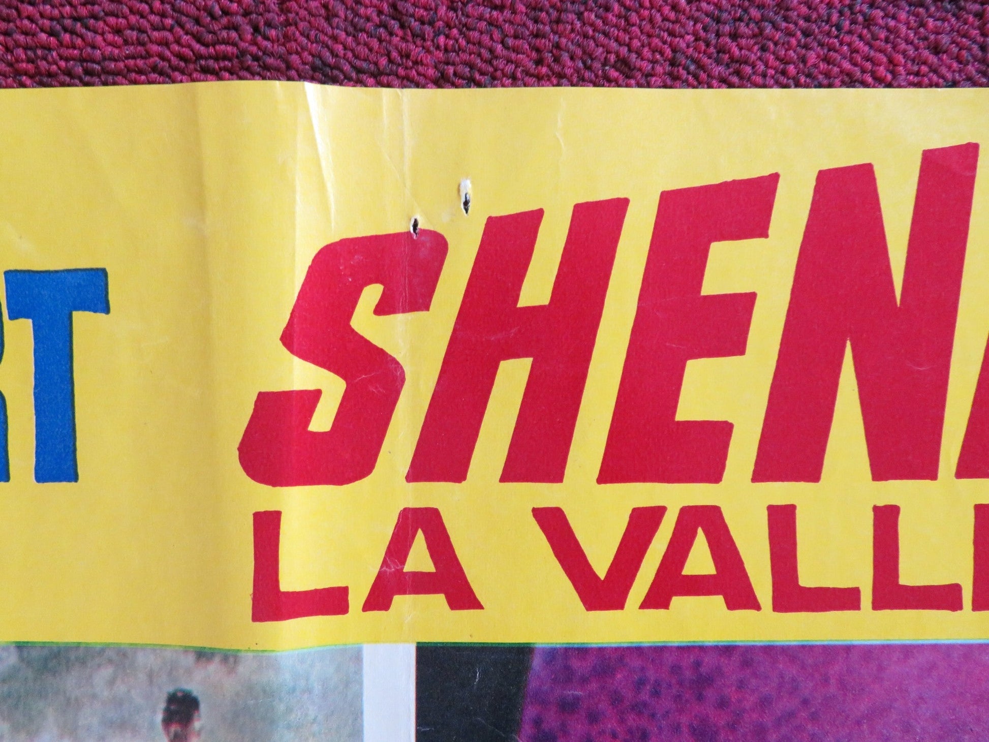 SHENANDOAH - G ITALIAN FOTOBUSTA POSTER JAMES STEWART DOUG MCCLURE 1965 Rendezvous Cinema Movie posters