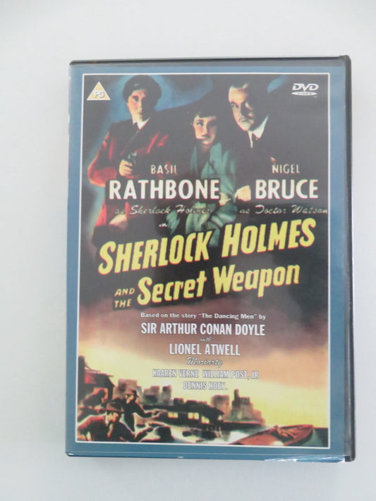 SHERLOCK HOLMES AND THE SECRET WEAPON - B (DVD) SHERLOCK HOLMES 1942 REGION ALL Movie posters