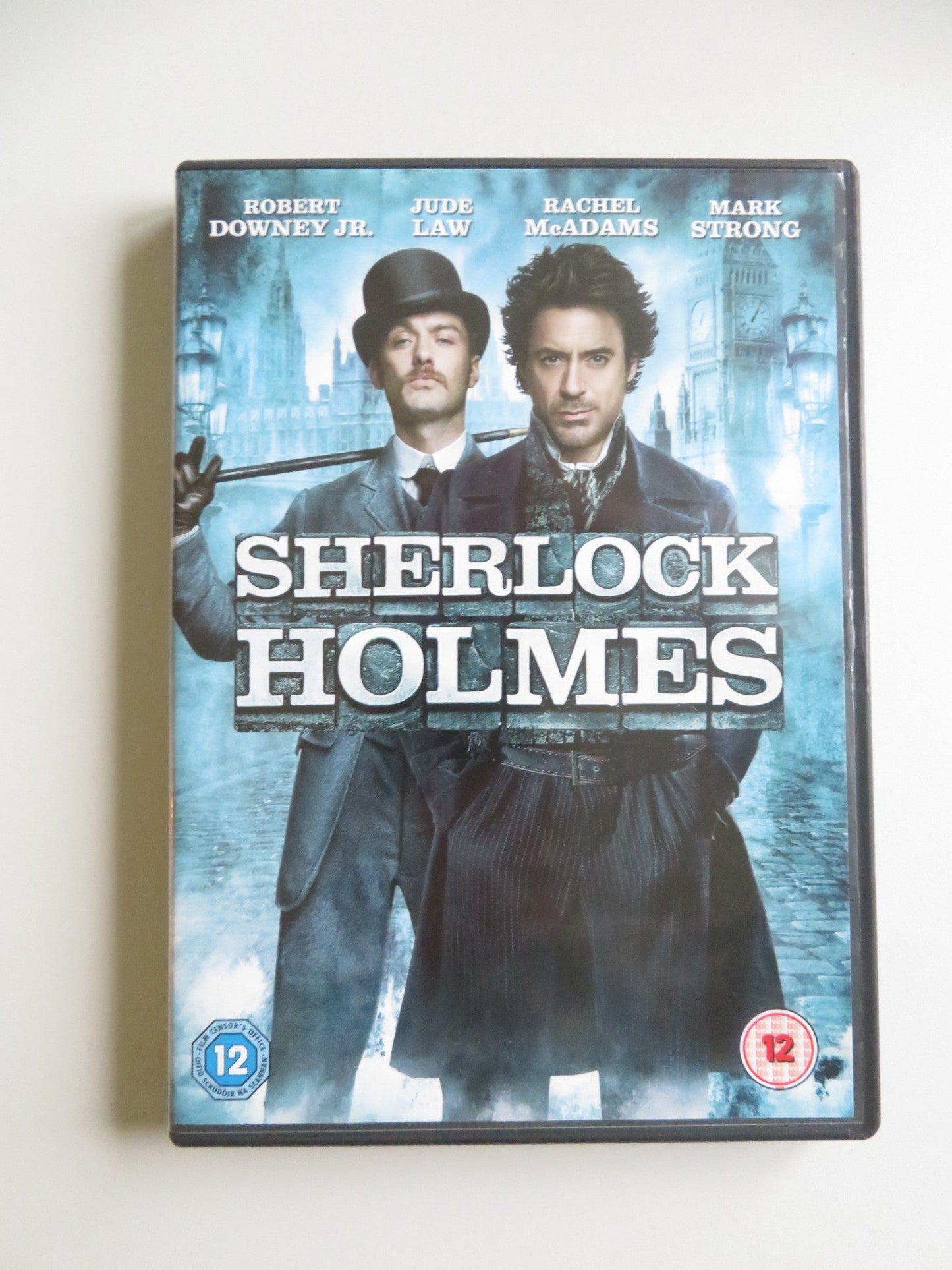 SHERLOCK HOLMES (DVD) ROBERT DOWNEY JR. JUDE LAW 2009 REGION 2 Movie posters