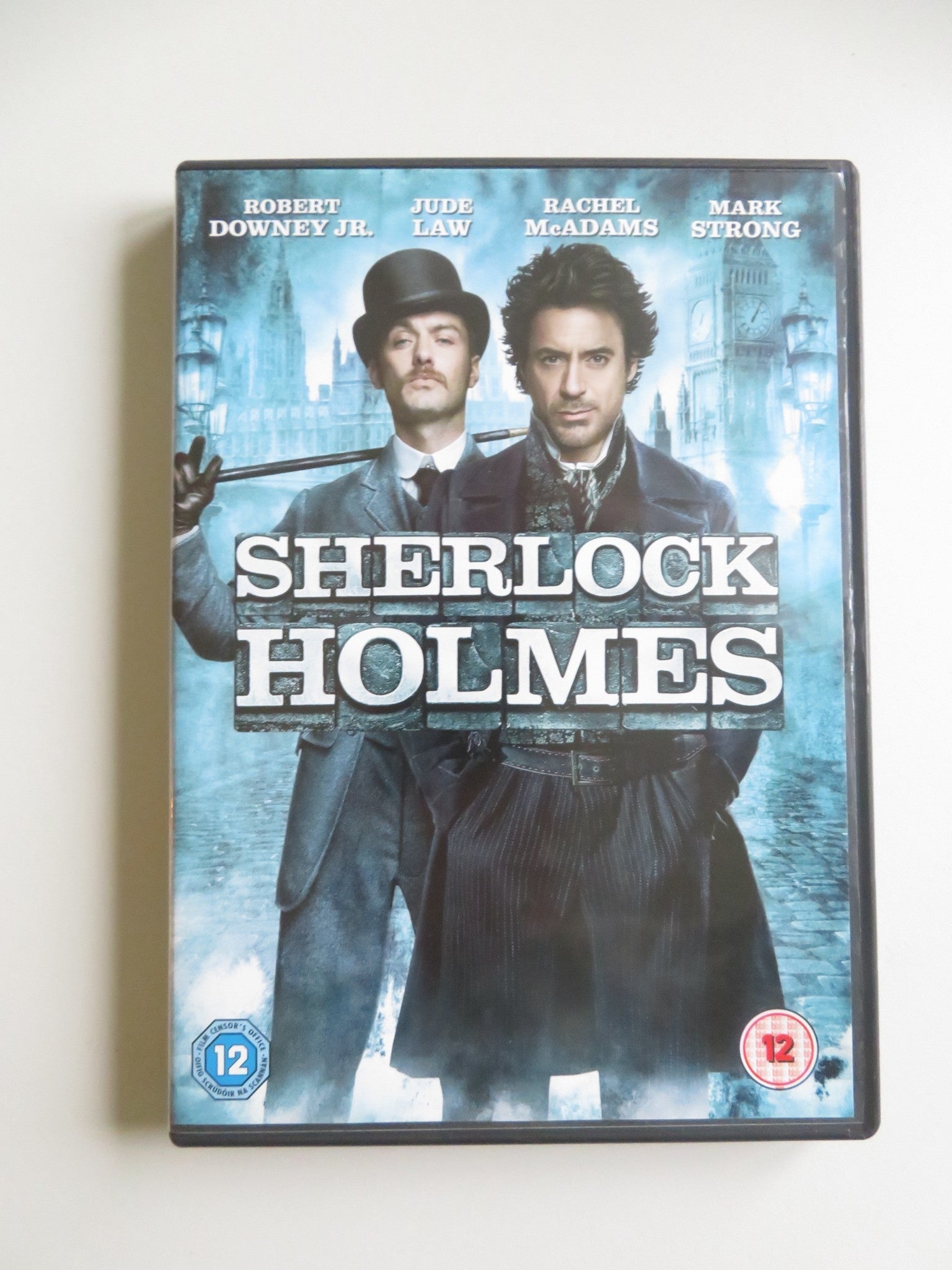 SHERLOCK HOLMES (DVD) ROBERT DOWNEY JR. JUDE LAW 2009 REGION 2 Movie posters