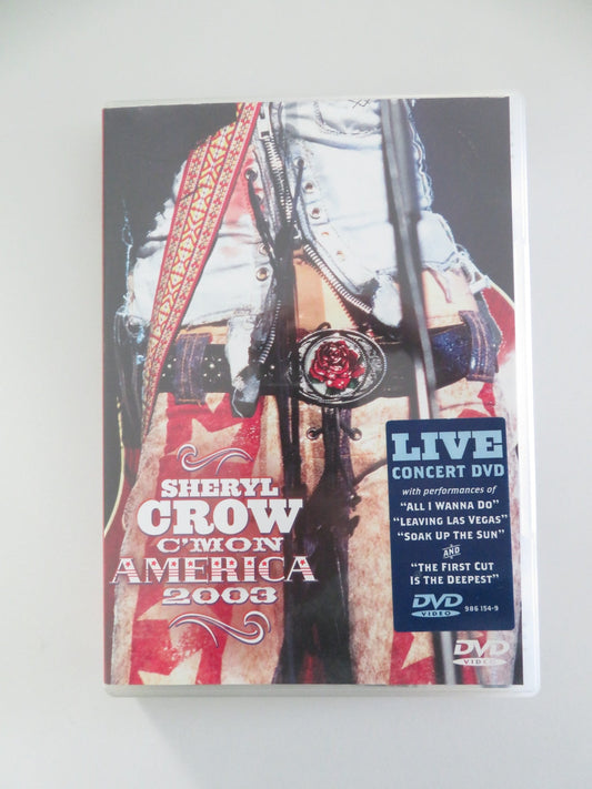 SHERYL CROW: C'MON AMERICA 2003 (DVD) SHERYL CROW 2003 REGION 0 Movie posters