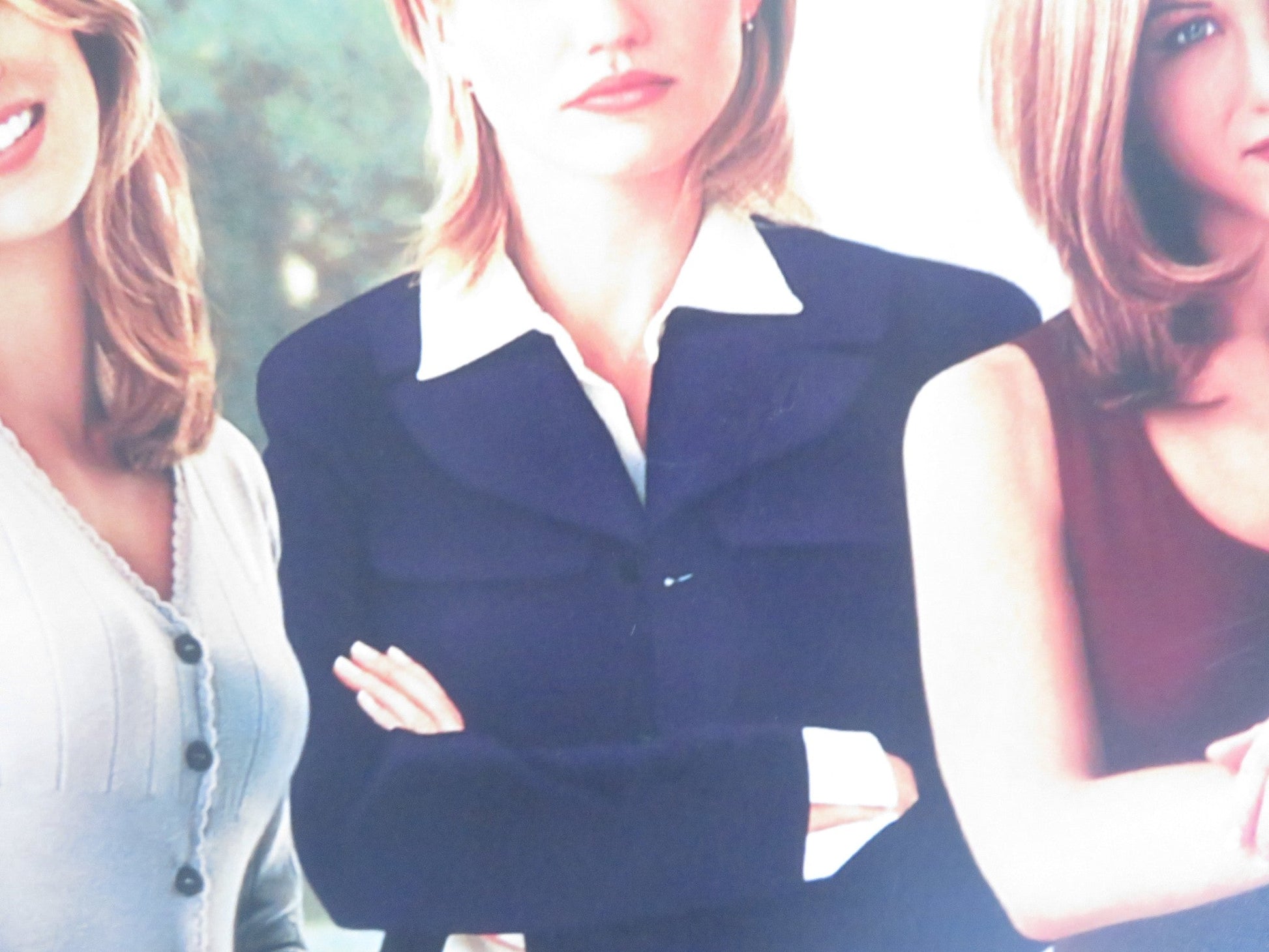 SHE'S THE ONE VHS VIDEO POSTER JENNIFER ANISTON CAMERON DIAZ 1996 Rendezvous Cinema Movie posters