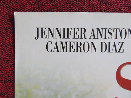 SHE'S THE ONE VHS VIDEO POSTER JENNIFER ANISTON CAMERON DIAZ 1996 Rendezvous Cinema Movie posters