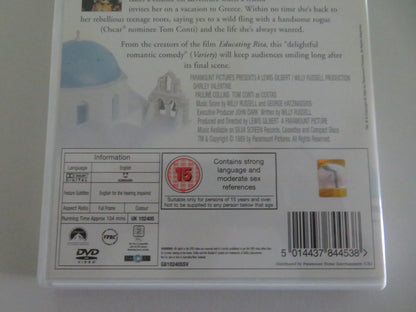 SHIRLEY VALENTINE (DVD) PAULINE COLLINS TOM CONTI 1989 REGION 2 Movie posters