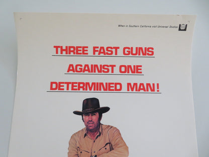 Shoot Out US Insert Poster Gregory Peck Patricia Quinn 1971 Movie posters