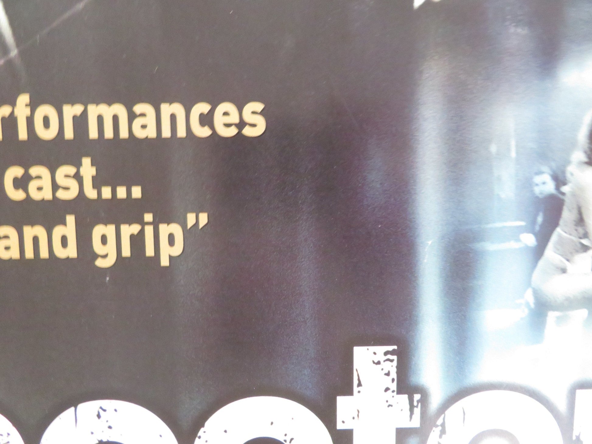 SHOOTERS VHS VIDEO POSTER ADRIAN DUNBAR GERARD BUTLER 2000 Rendezvous Cinema Movie posters