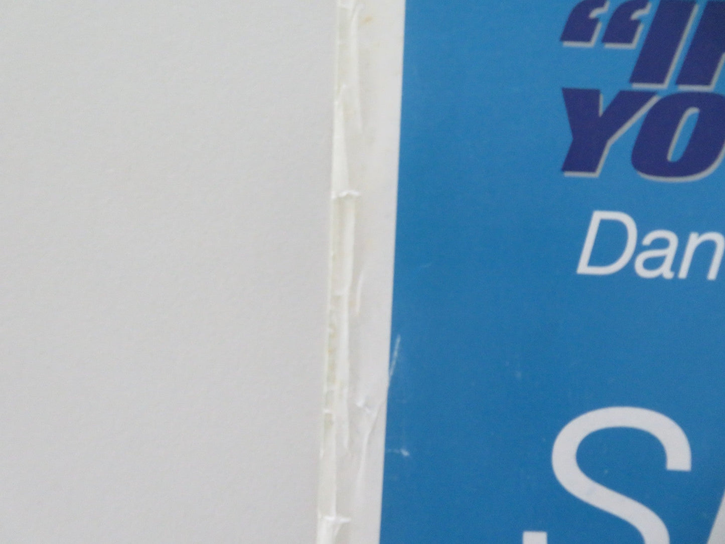 SHOOTING FISH VHS VIDEO POSTER ROLLED KATE BECKINSALE STUART TOWNSEND 1997 Movie posters