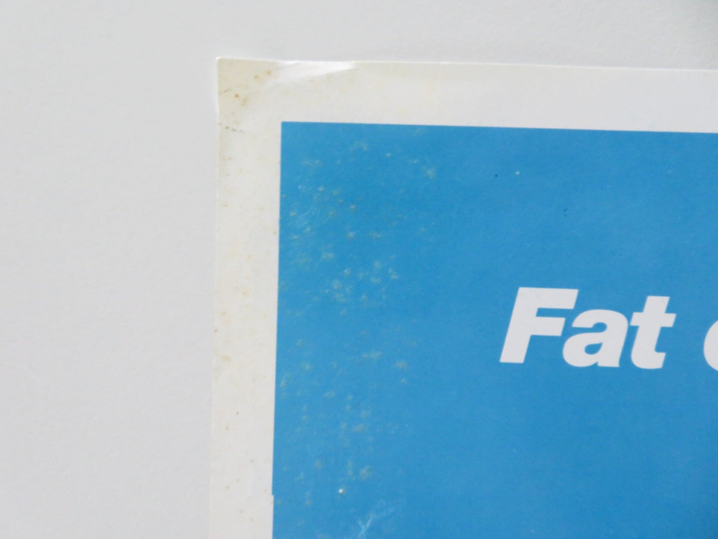 SHOOTING FISH VHS VIDEO POSTER ROLLED KATE BECKINSALE STUART TOWNSEND 1997 Movie posters